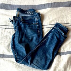 GAP Skinny Ankle Cut Jeans